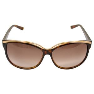 Gucci GG 3155/S 791 Havana Goldtone Sunglasses